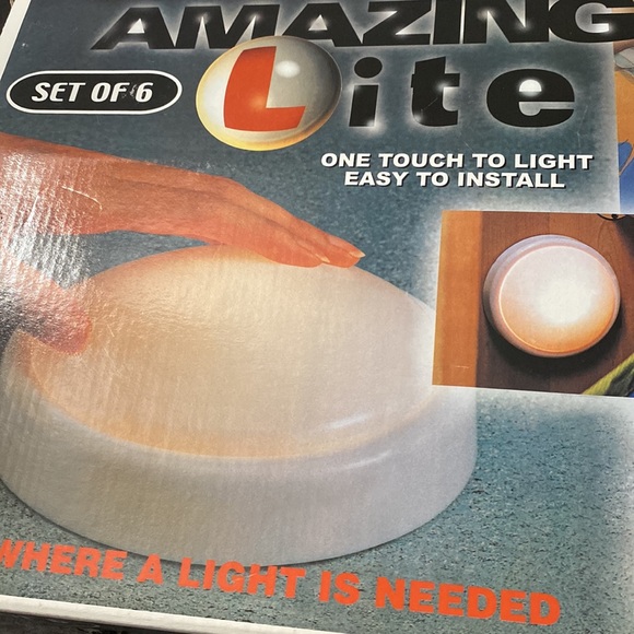 Emson Amazing Lite - Touch Lights Touch Sensitive Touch Lamp Garage Set … - Picture 6 of 8